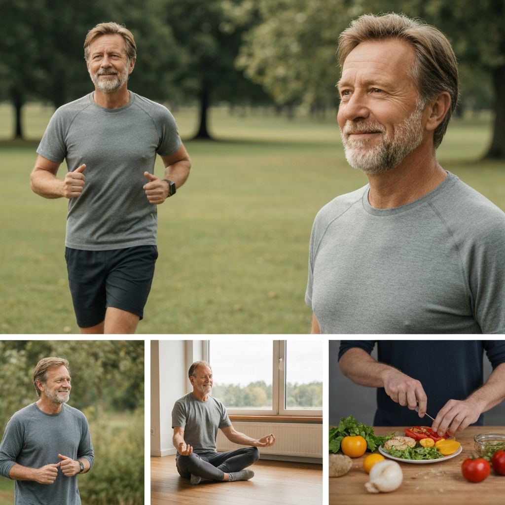 Balanced lifestyle concept